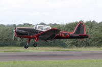 G-AOJR @ EBFS - landing at Florennes - by olivier Cortot