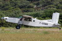 F-GOMB @ LFKO - Takeoff with skydivers on board