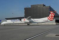 SP-EQH @ LOWW - Eurolot Dash 8-400 - by Dietmar Schreiber - VAP