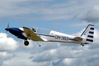 OH-383 @ ESKD - Finnish Fournier RF-5 motorglider taking off from Dala-Järna airfield, Sweden. - by Henk van Capelle