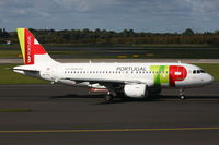 CS-TTJ @ EDDL - TAP Portugal, Airbus A319-111, CN: 0979, Name: Eusebio - by Air-Micha
