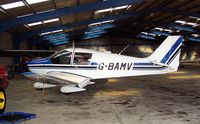 G-BAMV @ EGTB - Originally owned to, Avions Robin (UK) Ltd in January 1973 and currently in private hands since September 1993. - by Clive Glaister