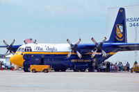 151891 @ KSAW - Fat Albert at Sawyer AFB - by John Meneely