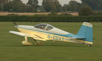 G-CDXT @ EGTH - 1. G-CDXT departing Shuttleworth Autumn Air Show, October, 2012