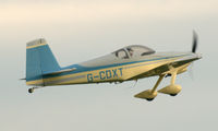G-CDXT @ EGTH - 4. G-CDXT departing Shuttleworth Autumn Air Show, October, 2012