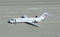 N215US @ KJVL - DC-9-32 - by Mark Pasqualino