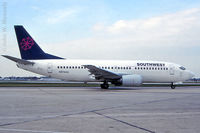 N674AA @ KMDW - Nov. 1994 - Southwest Airlines in basic Morris Air colors. - by John Meneely
