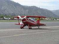 N49BR @ SZP - 1980 Aerotek PITTS S-2A, Lycoming AEIO-540 260 Hp, S-turns taxi - by Doug Robertson