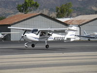 N3029D @ SZP - 2011 Cessna 162 SKYCATCHER LSA, Continental O-200-D lightweight 100 Hp, landing Rwy 22 - by Doug Robertson