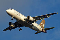 5A-LAH @ EGLL - Airbus A320-214 [4405] (Libyan Airlines) Home~G 08/01/2011 - by Ray Barber