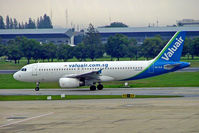 9V-VLB @ VTBD - Airbus A320-232 [2164] (Valuair) Bangkok~HS 30/10/2005 - by Ray Barber