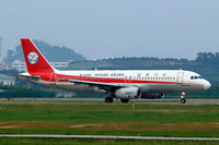 B-2340 @ ZGSZ - Airbus A320-212 [0540] (Sichuan Airlines) Shenzhen-Baoan~B 22/10/2006 - by Ray Barber