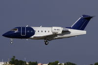 P4-AVJ @ LMML - Bombardier Challenger604 P4-AVJ Execujet on finals RW31 on 11 Octber 2012. - by Raymond Zammit