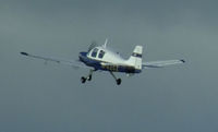 G-AZCZ @ EGFF - Climbing out from runway 30.