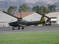 N4536K @ SZP - 1948 Ryan NAVION, Continental IO-520 285 Hp upgrade per STC, taxi off the active - by Doug Robertson