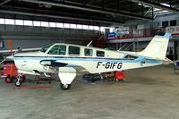 F-GIFG @ EDMA - Beech A36 Bonanza 36 [E-1814] Augsburg~D 20/04/2005 - by Ray Barber
