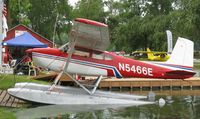 N5466E @ 96WI - EAA AirVenture 2012 Seaplane Base - by Kreg Anderson