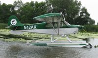 N42AK @ 96WI - EAA AirVenture 2012 Seaplane Base - by Kreg Anderson