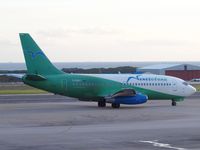YV296T @ AUA - Taxi to the runway of Aruba Airport - by Willem Göebel
