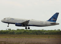 N612JB @ TNCA - Landing on Aruba Airport Reina Beatrix - by Willem Göebel