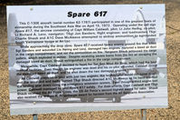 62-1787 @ KFFO - AF Museum - A friend of mine was a member of the crew of Spare 617.  I gave me a first hand experience of the flight.   - by Ronald Barker