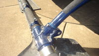 C-FYZE @ KOQN - Port skid cross tube and skid detail - by George A.Arana