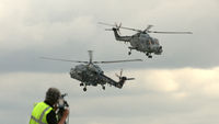 XZ692 @ EGSU - 5. Black Cats Lynx Pair at IWM Duxford Autumn Air Show, October 2012.