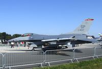 91-0407 @ EDDB - General Dynamics F-16C Fighting Falcon of the USAF at the ILA 2012, Berlin