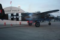 N898BW @ I74 - Dawn startup in Urbana for the Dayton B-25 Gathering and Doolittle Reunion. - by Bob Simmermon