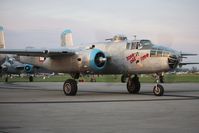 N3155G @ I74 - Departing for the Dayton B-25 Gathering and Doolittle Reunion. - by Bob Simmermon