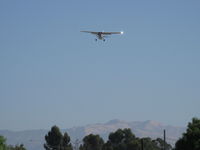 N12AS @ SZP - 1973 Cessna A185F SKYWAGON, Continental IO-520-D 300 Hp, CS prop, with pannier, Multiple certification, on final Rwy 22 - by Doug Robertson