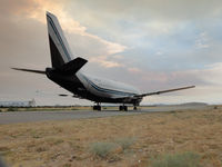 N977UA @ KMHV - moved since my last visit... still no engines. - by olivier Cortot