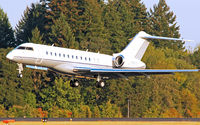 N881TS @ KHIO - BOMBARDIER GLOBAL EXPRESS.  9-26-12 - by Gary Rogers