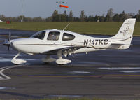 N147KB @ EGSH - Arriving at SaxonAir.