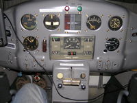 N3057K - Insturment panel - by Ken Kinsler