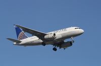 N838UA @ KSNA - Airbus A319