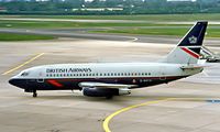 G-BKYH @ EDDL - Boeing 737-236 [23166] (British Airways) Dusseldorf~G 23/05/1998 - by Ray Barber