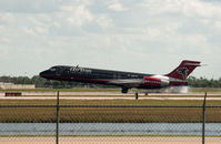 N891AT @ RSW - Atlanta Falcons 717 - by Mauricio Morro