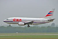OK-CGJ @ EDDL - Boeing 737-55S [28470] (CSA Czech Airlines) Dusseldorf~D  27/05/2006