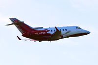 LY-FSK @ EGGW - 2008 Hawker Beechcraft Corp HAWKER 900XP, c/n: HA0060 - by Terry Fletcher