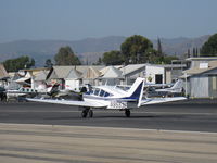 N9553E @ SZP - 1976 Bellanca 17-30A VIKING, Continental IO-520 300/285 Hp, takeoff roll Rwy 22 - by Doug Robertson