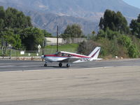 N7526J @ SZP - 1968 Piper PA-28R-180 CHEROKEE ARROW, Lycoming IO-360-B2E 180 Hp, taking the active from left side - by Doug Robertson