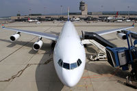ZS-SLF @ LSZH - SAA ( South African Airways ) ZS-SLF sitting at Dock B awaiting it's next service. Wide angle lens shot - by Thomas M. Spitzner