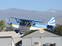 N5035N @ SZP - 1978 Bellanca 8KCAB DECATHLON, Lycoming AEIO-320 150 Hp, landing Rwy 22 - by Doug Robertson