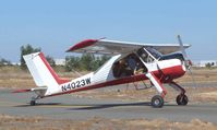N4023W @ VCB - Visitor for Mustang Day. - by Bill Larkins