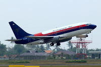 PK-CJH @ WIII - Boeing 737-2B7 [22883] (Sriwijaya Air) Jakarta-Soekarno Hatta Int~PK 26/10/2006