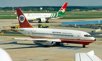 YU-AOF @ EDDF - Boeing 737-2K5 [22596] (JAT Yugoslav Airlines/Bouraq) Frankfurt~D 17/05/1996 - by Ray Barber