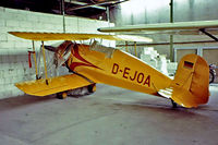 D-EJOA @ EDFV - Bucker Bu-133C Jungmeister [48] Worms~D 02/05/1981 - by Ray Barber