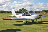 G-CBWE @ X5ES - Aerotechnik EV-97 Eurostar, Great North Fly-In, Eshott Airfield UK, September 2012. - by Malcolm Clarke