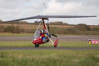 G-CWVY @ EGFH - Resident Pegasus Quik. - by Roger Winser